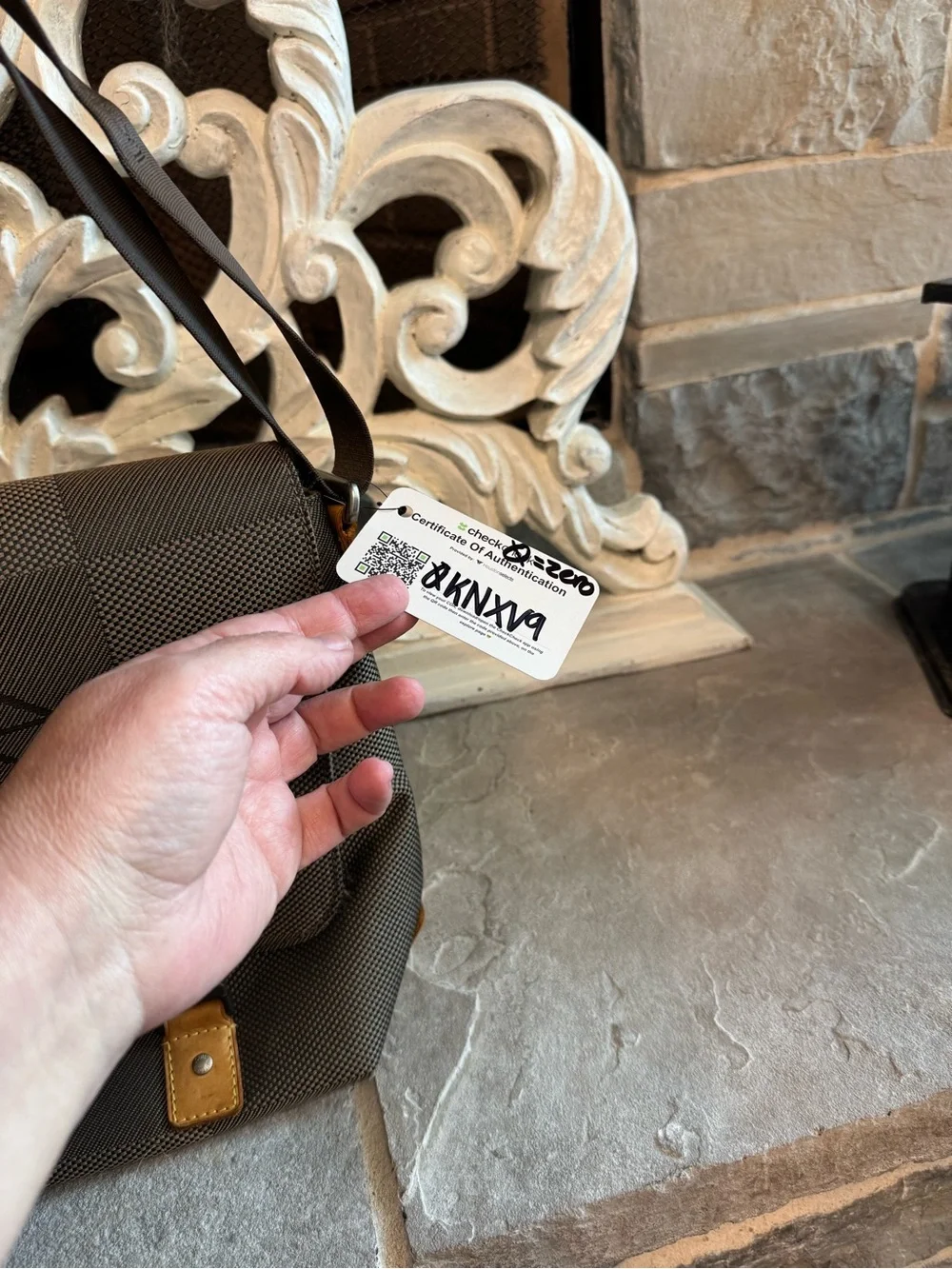 Louis Vuitton Brown and Tan Men’s Messenger Bag